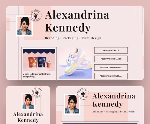 Alexandrina Kennedy – Designer template preview