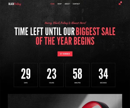 Black Friday 3 template preview