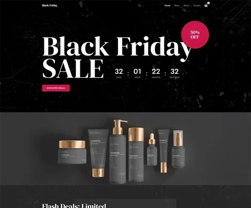 Black Friday 2 template preview
