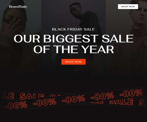 Black Friday Sale template preview
