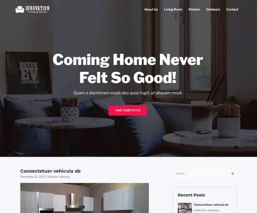 Home Decor template preview