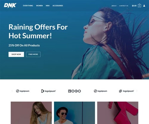 Brandstore template preview
