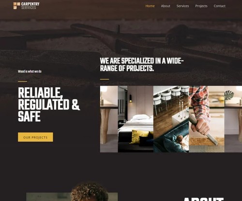 Carpentry template preview