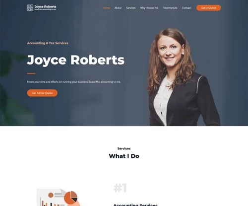 Accountant 5 template preview