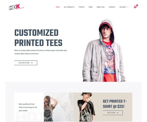 Custom Printing Pro template preview