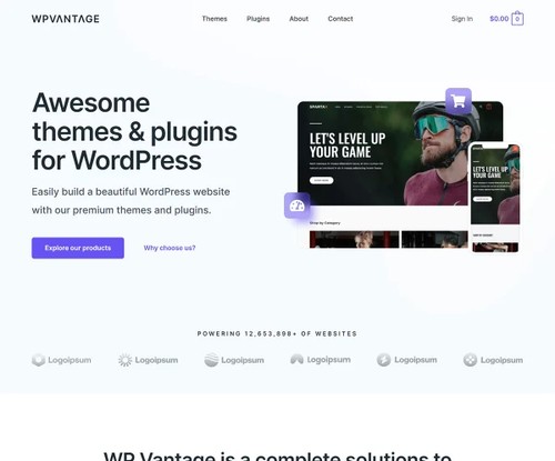 Digital Download Store template preview