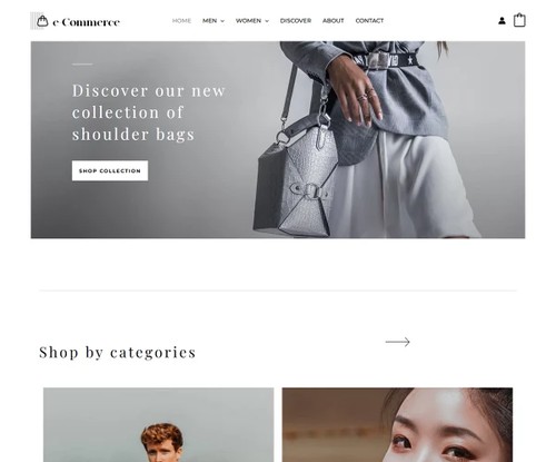 Fashion Store template preview