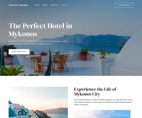 Travel & Tourism 2 template preview