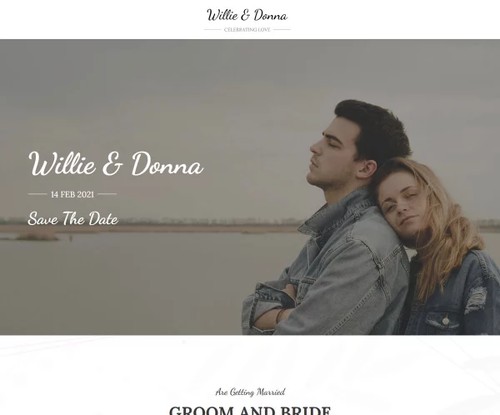 Wedding Invitation template preview