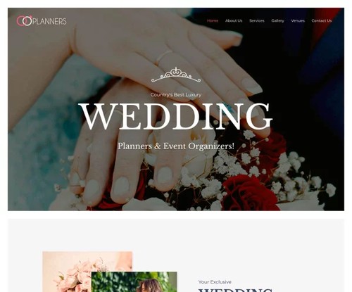 Wedding Planner 2 template preview